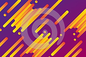 Abstract background of geometric shapes in gradient. IT technologies and programming. Vector web page banner template