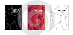 Abstract background with geometrical texture - gradient texture, geometric pattern with polygon.