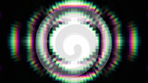 Abstract background glitched effect pixel mosaic