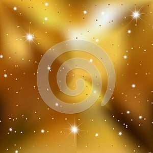abstract background gold color metallic with glitter element