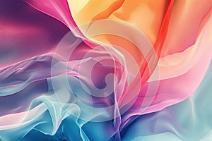 Abstract background with gradient color transitions