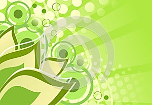 Abstract background green