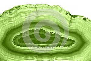 Abstract background - green agate slice mineral macro PANTONE greenery