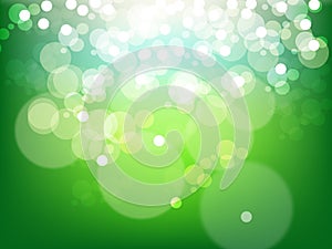 Abstract Background Green Blue Bubble