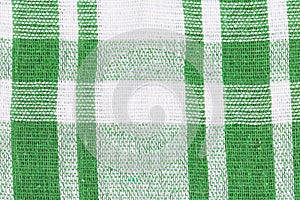 Abstract background green cloth.