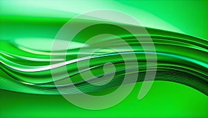 Abstract background Green eco wave, clean water and nature concept,