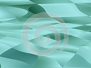 Abstract background, green gradient curved dynamic decorative advertising modern patter