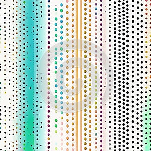 Abstract background with halftone dots. Dotted pattern. Vector illustration. Generative AI Generative AI