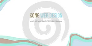 Abstract background header website design modern collection