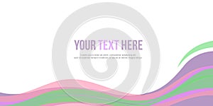 Abstract background header website design