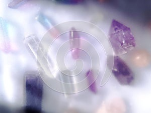 Abstract background Healing minerals