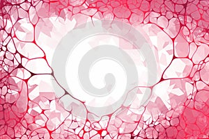 abstract background with a heart shape in the middle