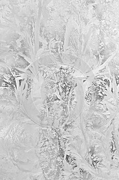 Abstract background of ice patterns