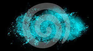 abstract background of ice structure explosion