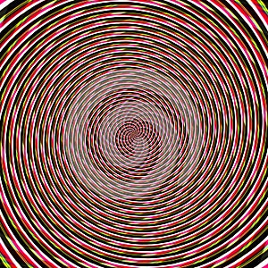 Abstract background illusion hypnotic illustration, deceptive fancy