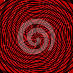 Abstract background illusion hypnotic illustration, delusion deceptive