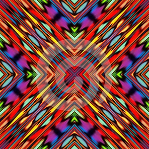 Abstract background image featuring brightly colored diagonals and stars of varying hues