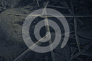 Image of frozen ground