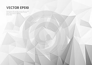 Abstract background with large shapes. The texture of the triangles.