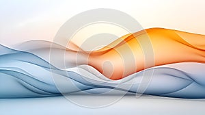 Abstract background with a light blue and white gradient, featuring smooth curves and a futuristic style.