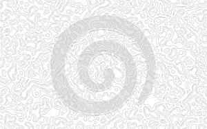 Abstract background in light gray concentric lines