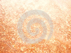 Abstract Background - Light Reflections in Water with Underwater Shells