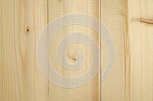 Abstract background of light wooden boards. Closeup topview for artworks.