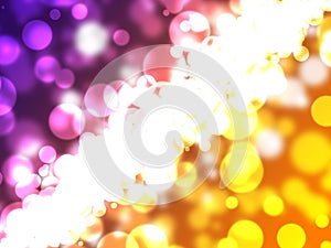 Abstract background lights