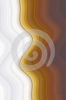 Abstract background with lines and waves