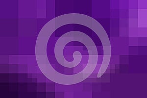 Purple pixel abstract background with square mosaic pattern and soft gradient