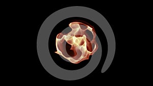 Abstract background with magic sphere