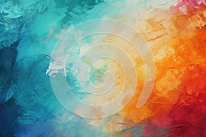 Abstract background with many vibrant colors and textures