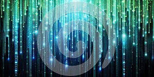 Abstract matrix-like background