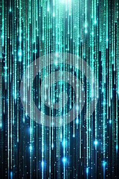 Abstract matrix-like background