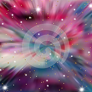 abstract background metallic colorful burst sparkle