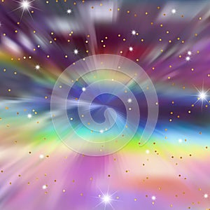abstract background metallic colorful burst sparkle
