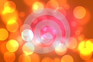 Abstract background mix color bokeh circles