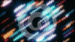 Abstract background with moving digital glowing lines animation