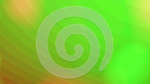 Abstract background with moving swirling ovals counterclockwise in orange,yellow,green,pink