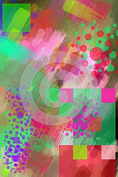 Abstract background multi-colored