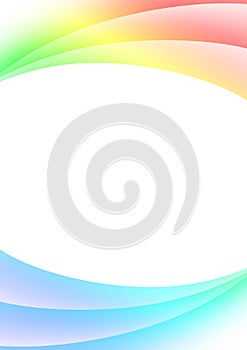 Abstract background with multi-coloured lines