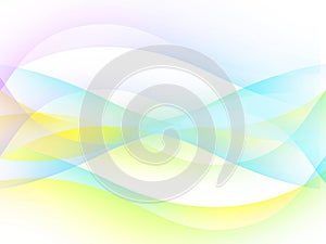 Abstract background with multi-coloured lines