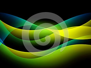 Abstract background with multi-coloured lines