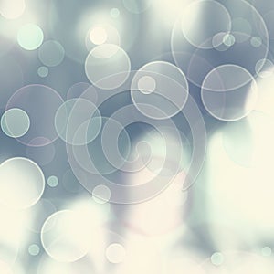 Abstract background with multicolored bokeh. Background in muted colors