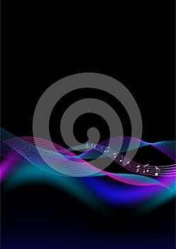 Abstract background - music