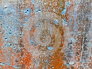 Abstract background of an old mossy wall surface.