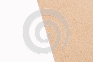 Abstract background of old paper texture,White and brown crumple