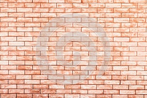 Abstract Background of old vintage brown brick wall texture