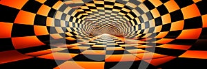 An abstract background with optical illusions and geometric patterns