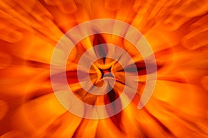 Abstract background in orange